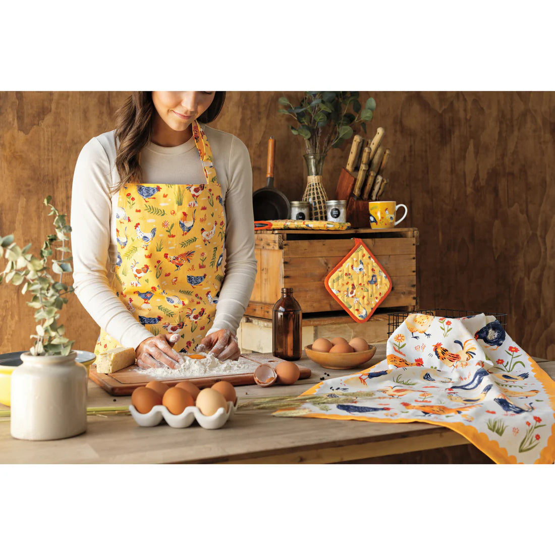 NOW Designs Apron: Chef, Free Range