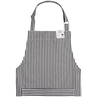 NOW Designs Apron: Chef, Narrow Black Stripe