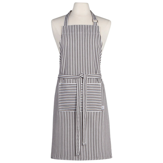 NOW Designs Apron: Chef, Narrow Black Stripe