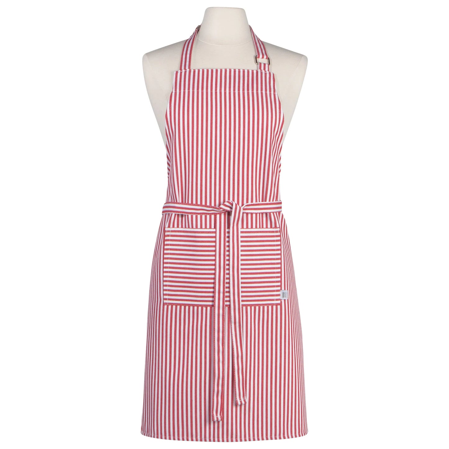 NOW Designs Apron: Chef, Narrow Red Stripe