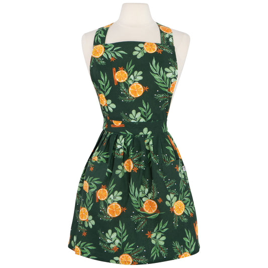 NOW Designs Apron: Classic, Cedar & Citrus