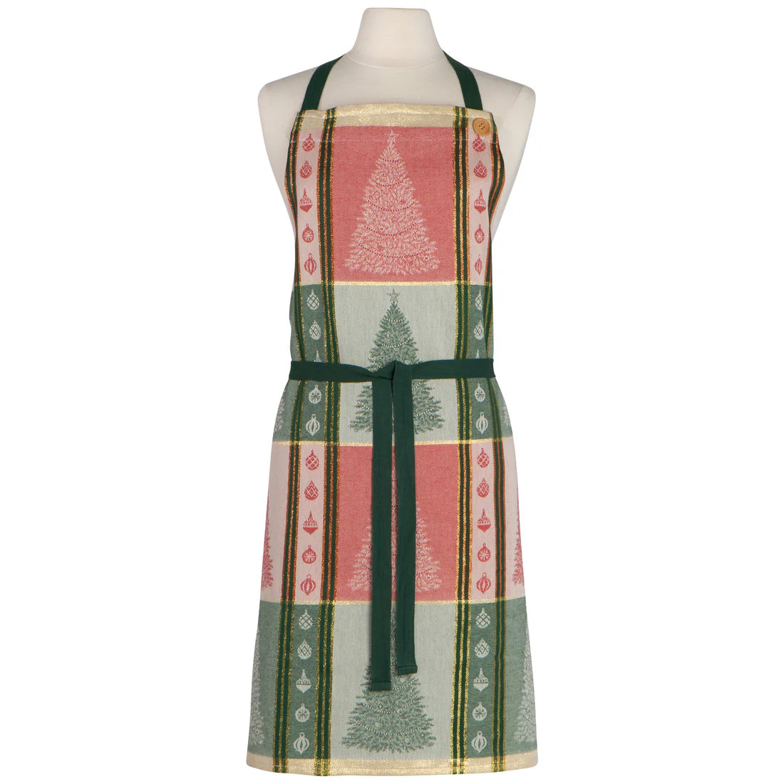 NOW Designs Apron: Jacquard, Festive Fir
