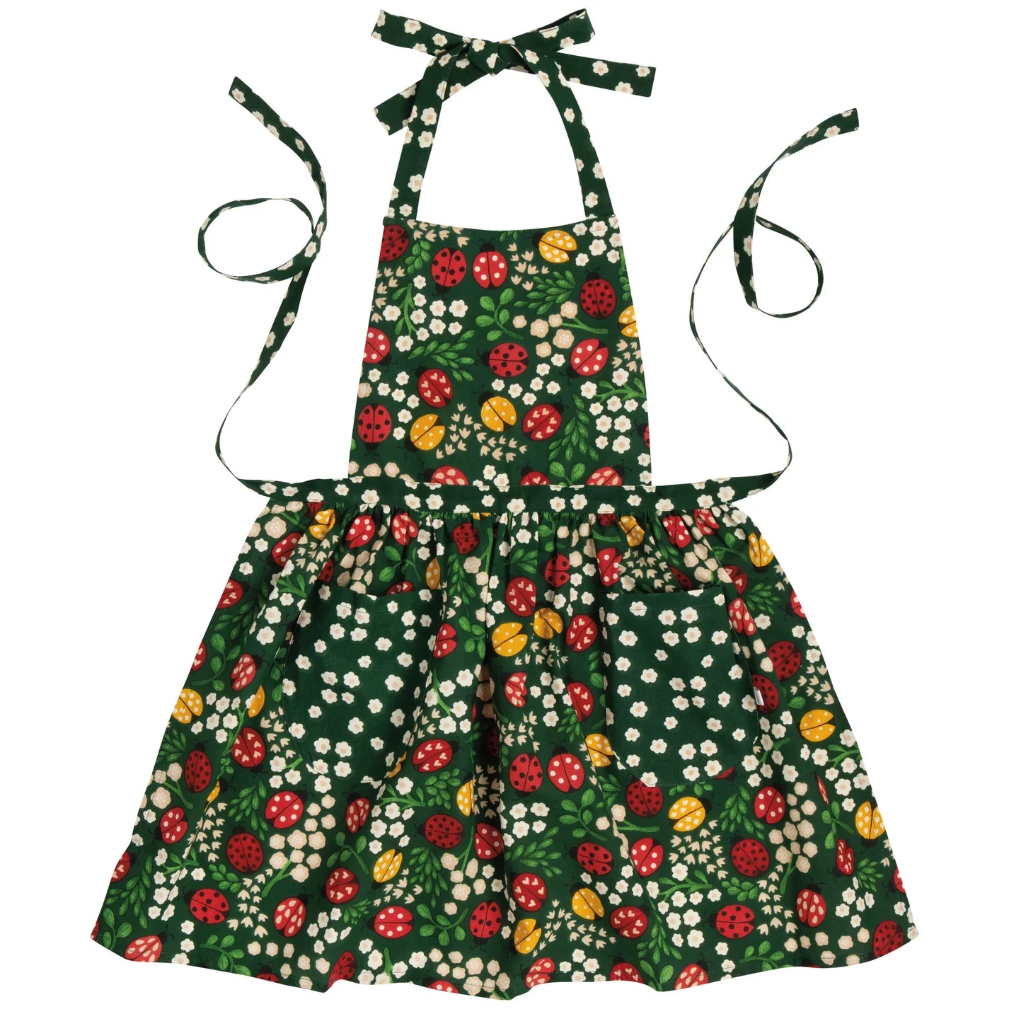 NOW Designs Apron: Maisie, Ladybugs
