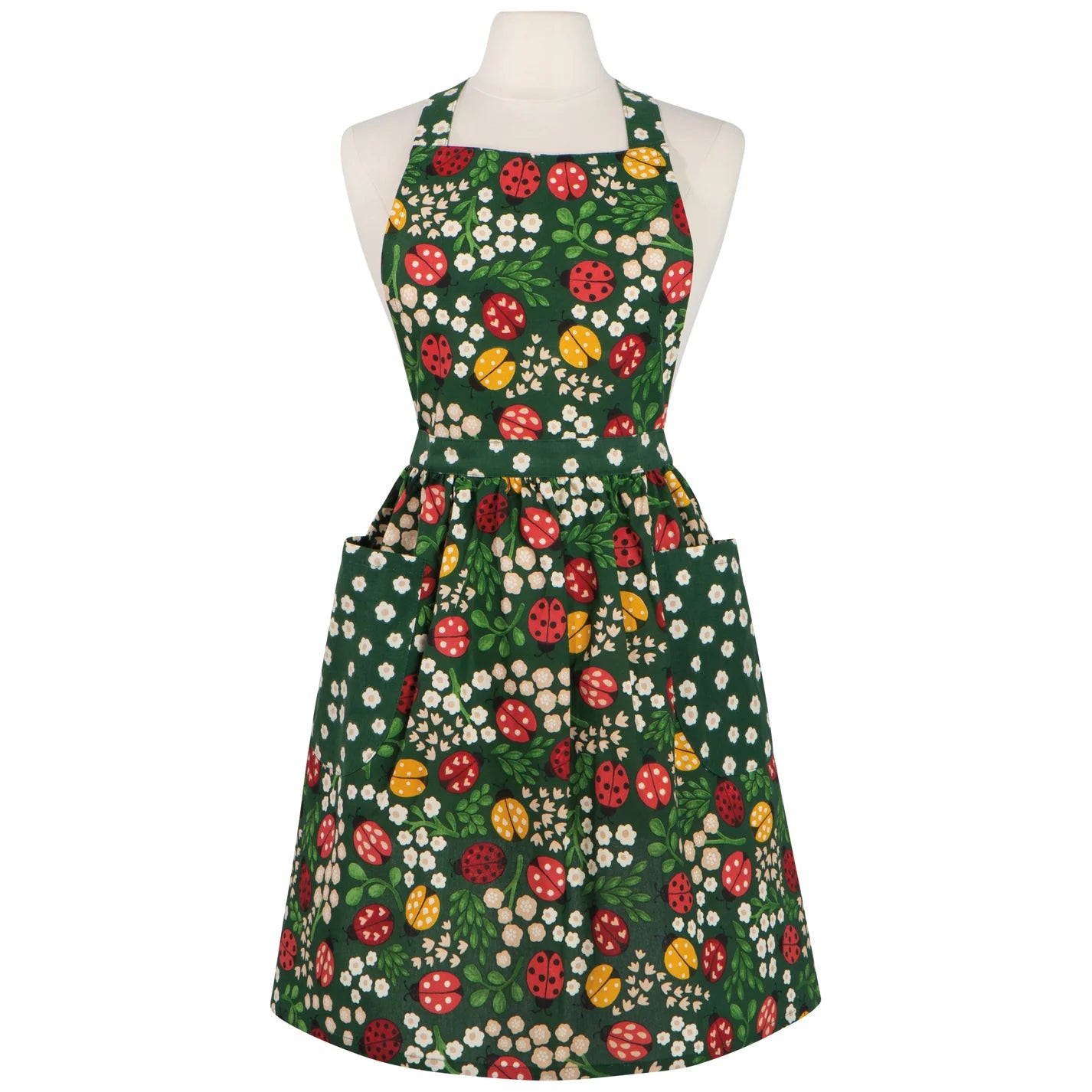 NOW Designs Apron: Maisie, Ladybugs