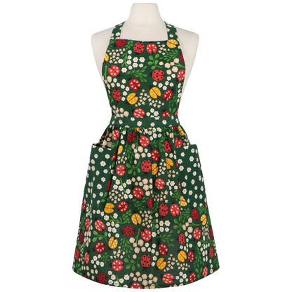 NOW Designs Apron: Maisie, Ladybugs