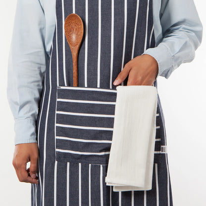 NOW Designs Apron: Mighty, Butcher Stripe