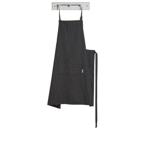 NOW Designs Apron: Mighty, Pinstripe Black