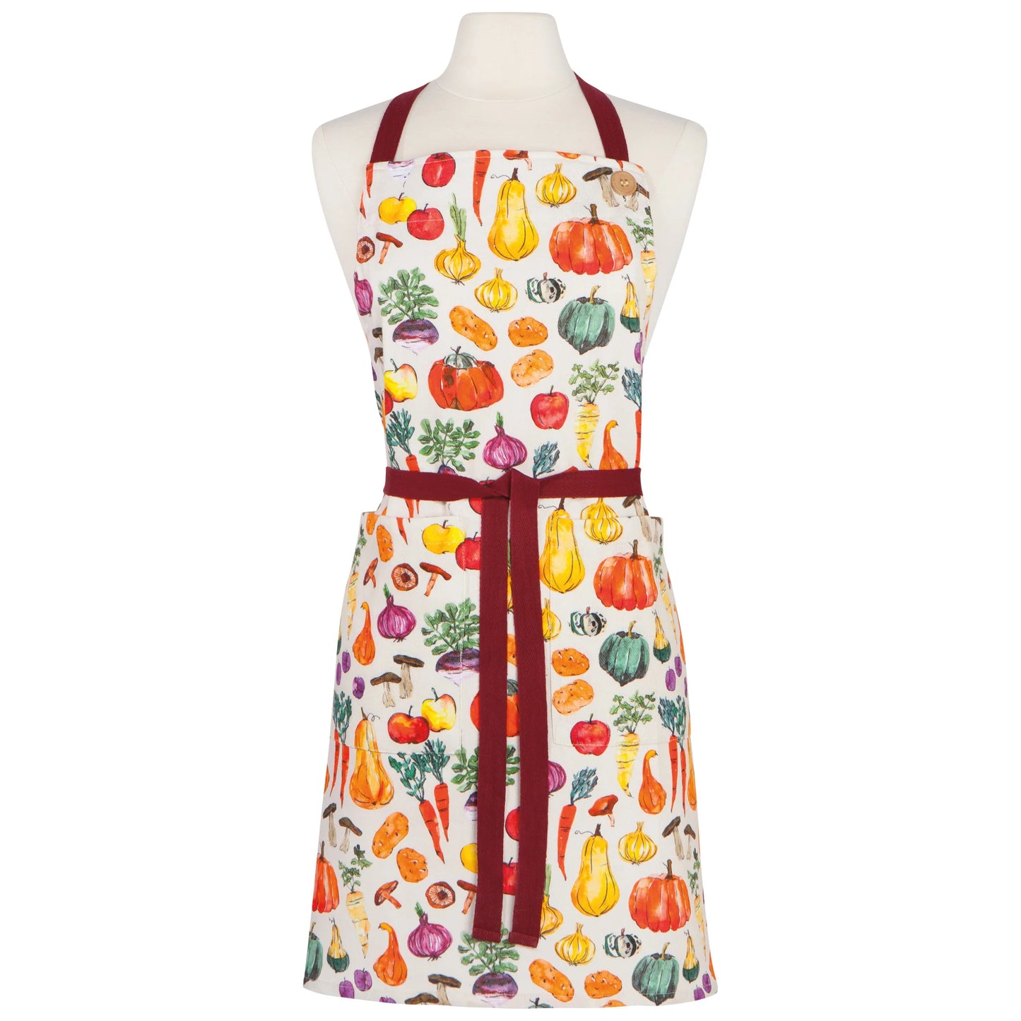 NOW Designs Apron: Spruce, Veggie Stand