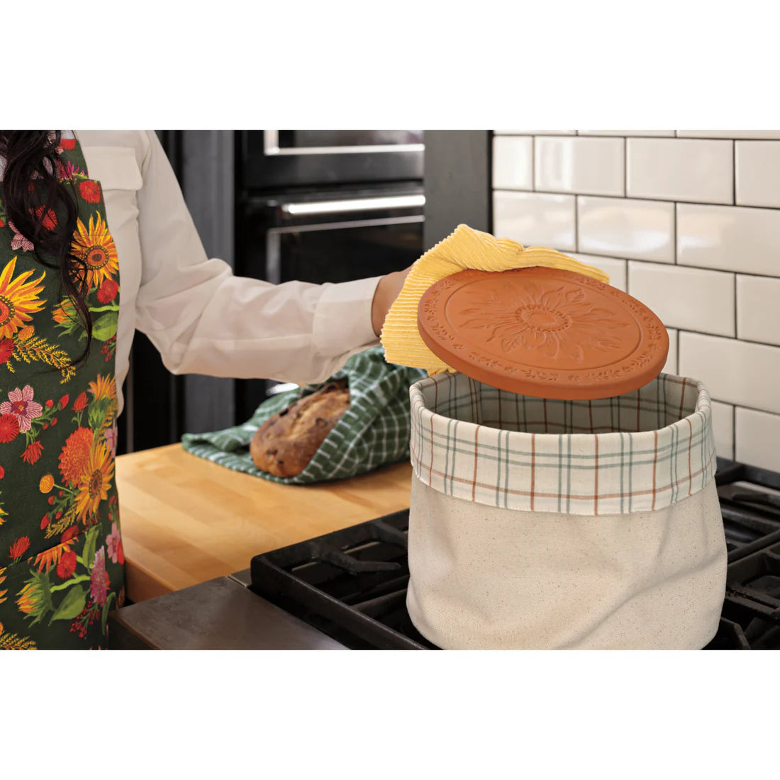 NOW Designs Bread Warmer: Sunflower Splendor