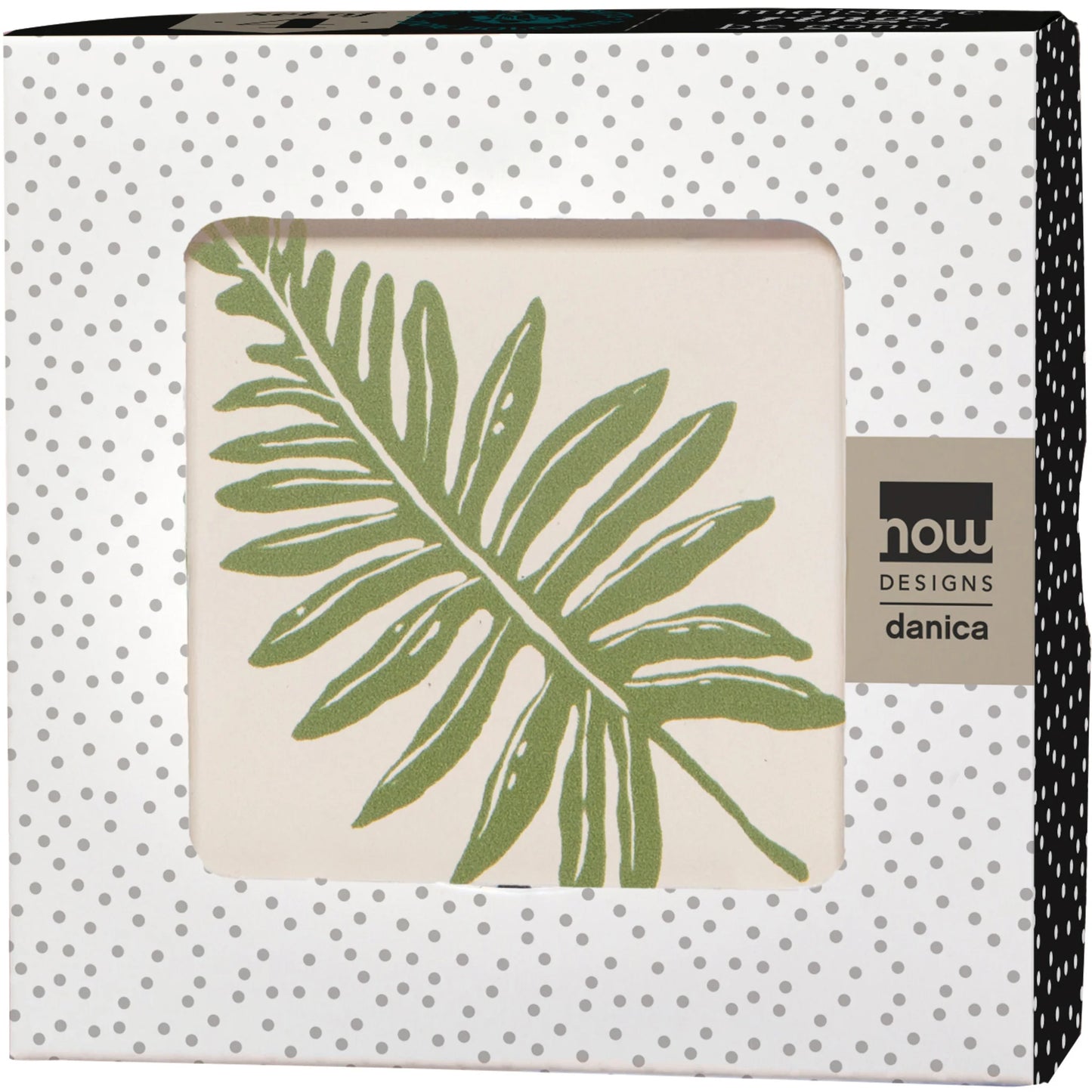 NOW Designs Coasters (Set of 4): Fern & Frond