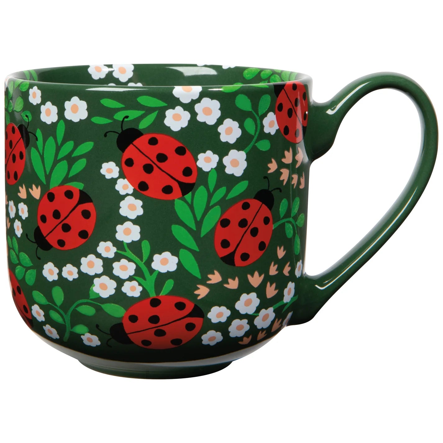 NOW Designs Cottage Mug: Ladybugs
