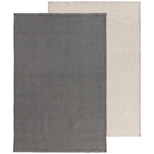 NOW Designs Dash Hand Towels (Set of 2): Shadow