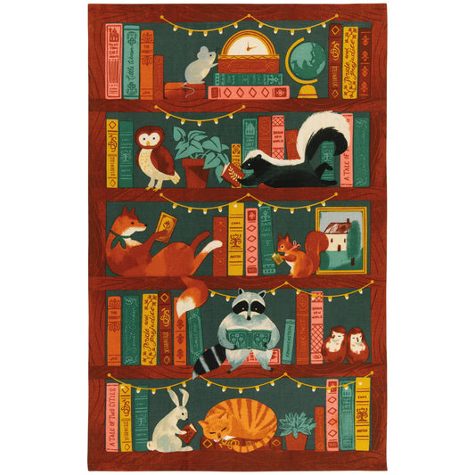 NOW Designs Dishtowel: Book Club
