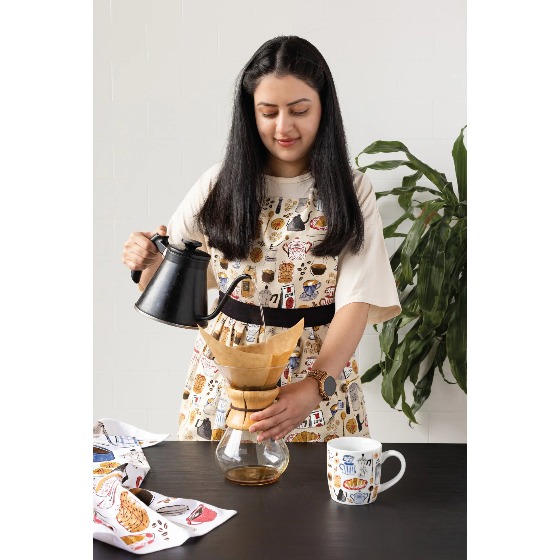 NOW Designs Dishtowel: Coffee Break