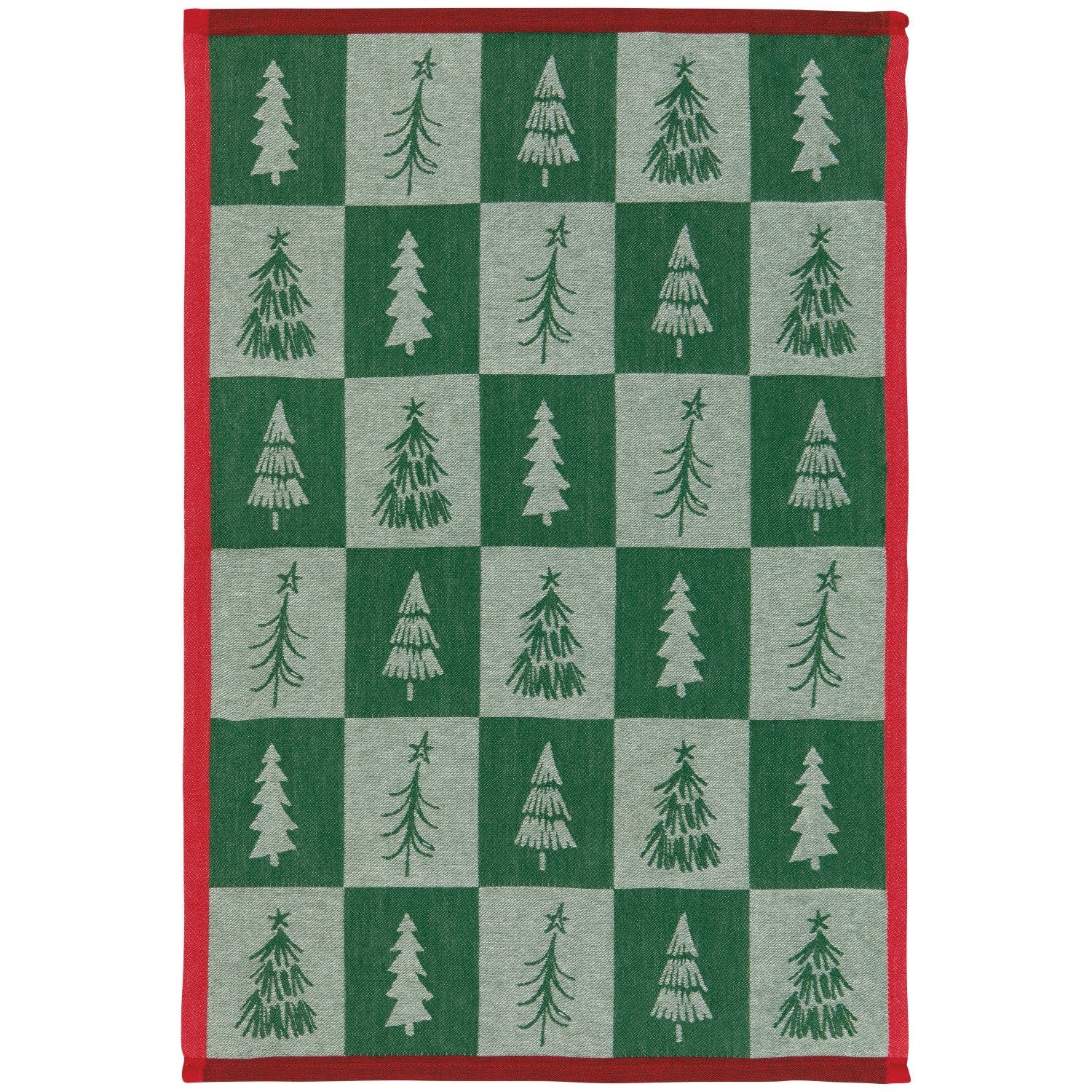 NOW Designs Dishtowel: Jacquard, Christmas Tree