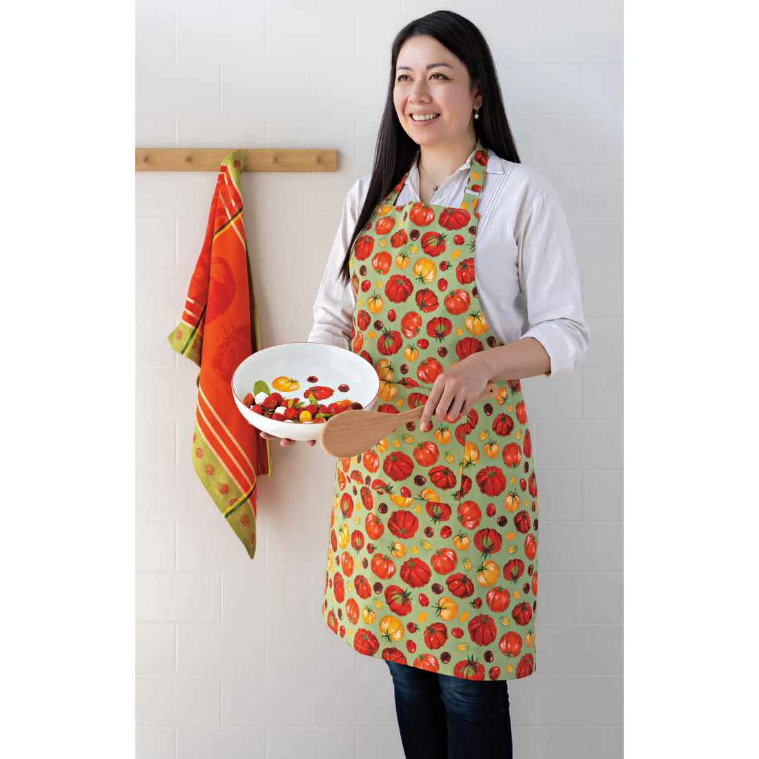 NOW Designs Dishtowel: Jacquard, Heirloom Tomatoes