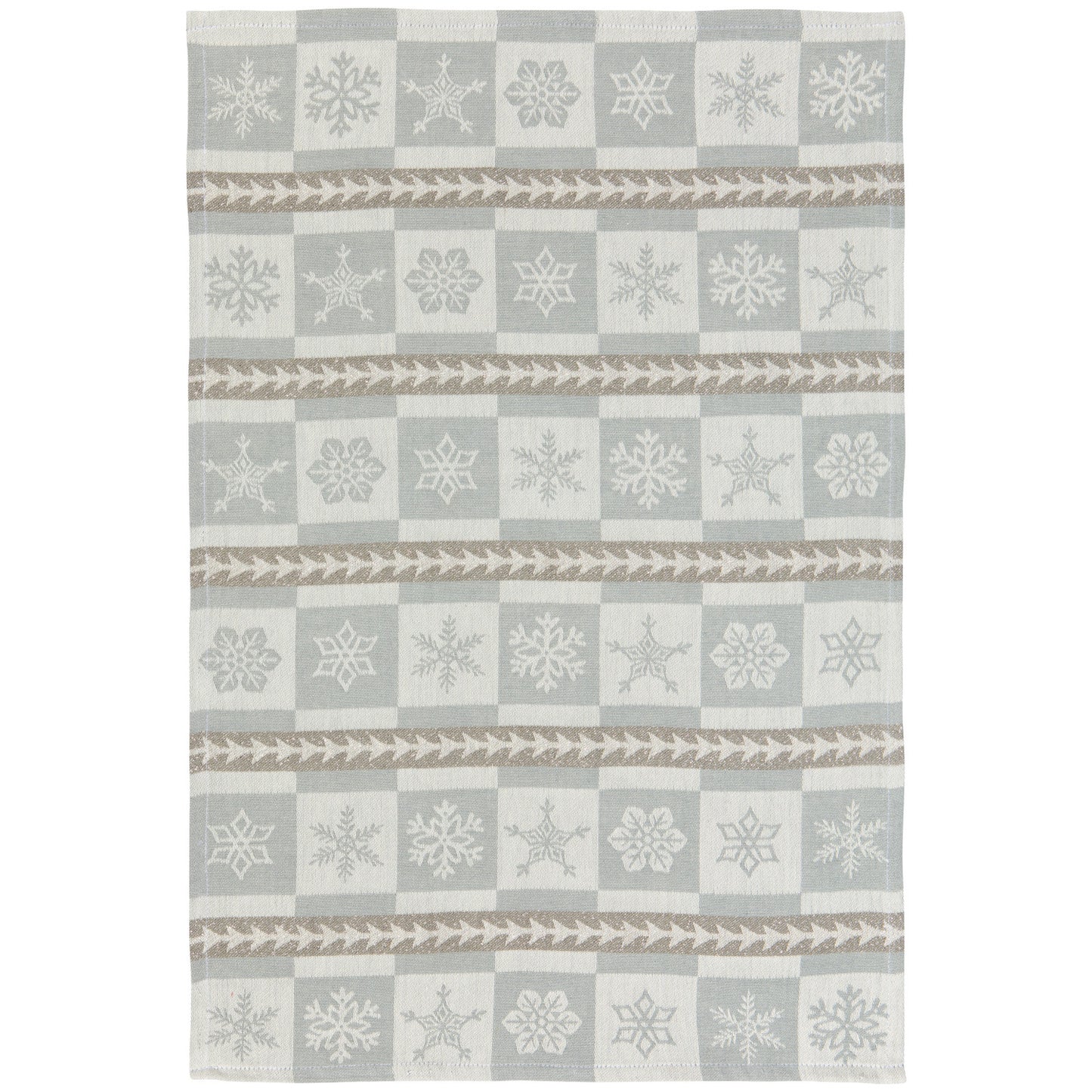 NOW Designs Dishtowel: Jacquard, Snowfall