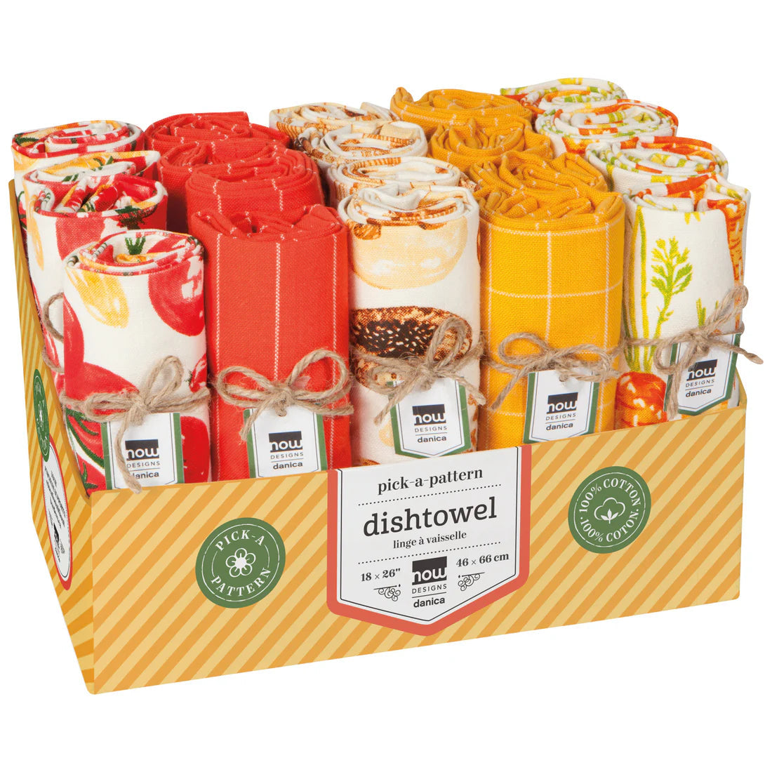 NOW Designs Dishtowel: Locally Grown
