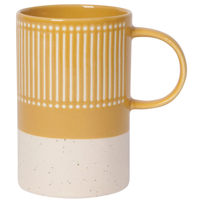 NOW Designs Etch Mug: Ochre