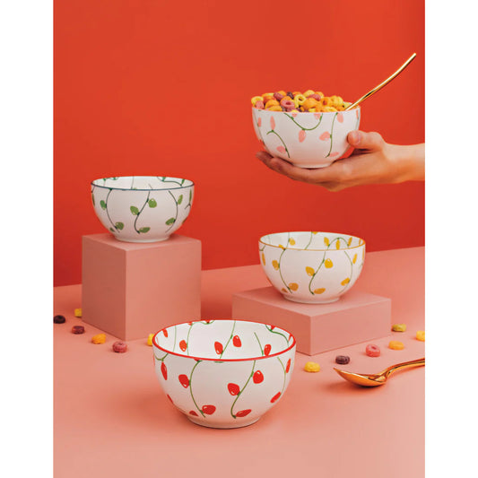 NOW Designs Everyday Bowls (Set of 4): Holiday Glow