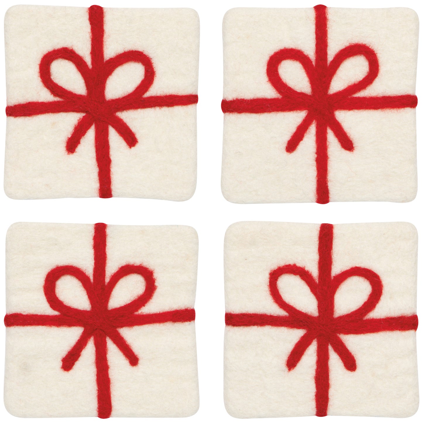 NOW Designs Felt Coasters (Set of 4): Presents
