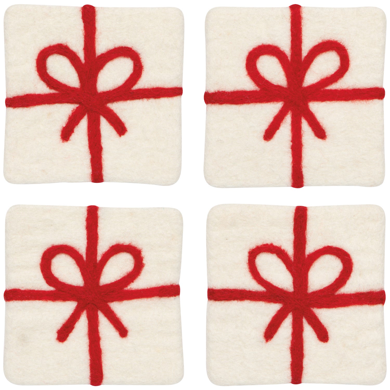NOW Designs Felt Coasters (Set of 4): Presents