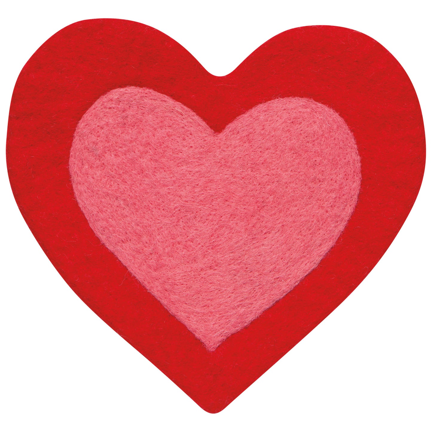 NOW Designs Felt Trivet: Heart
