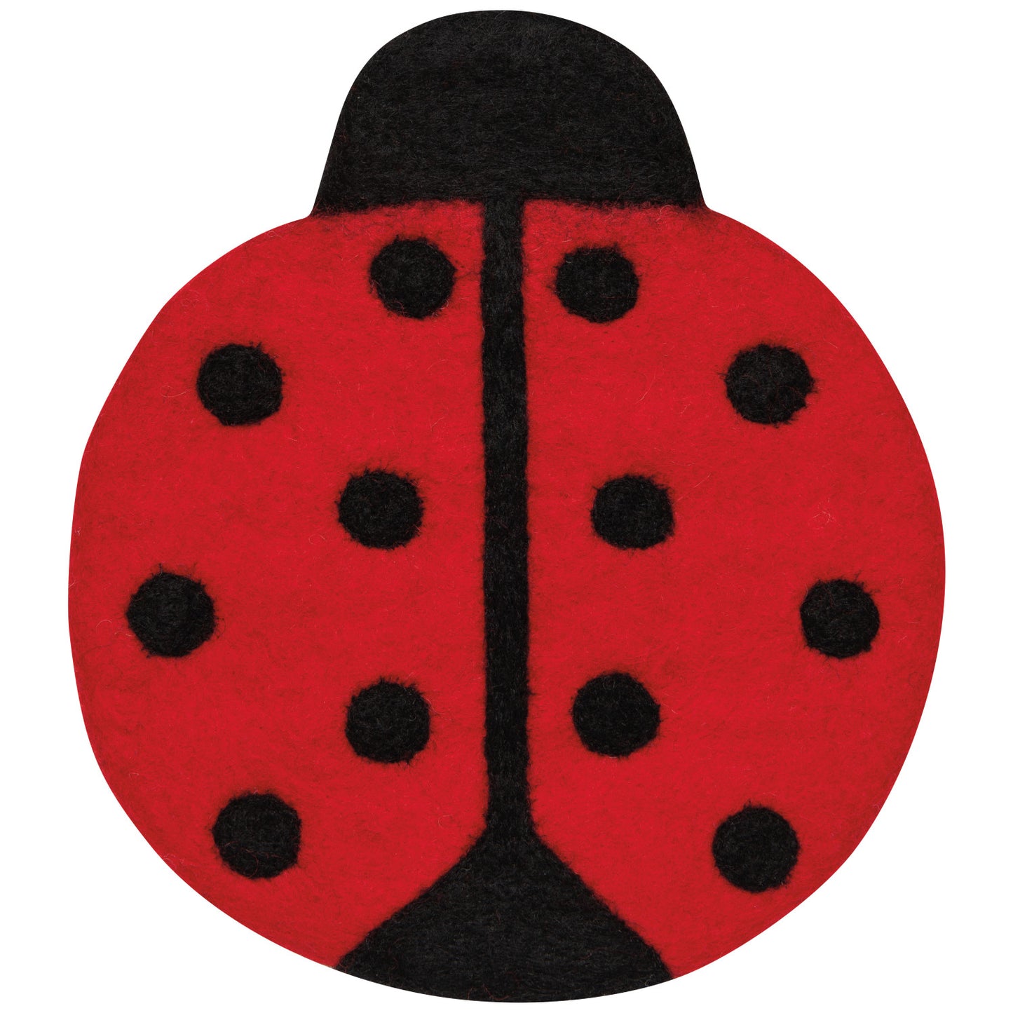 NOW Designs Felt Trivet: Ladybug
