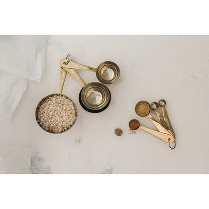 NOW Designs Measuring Cups Set: Gold