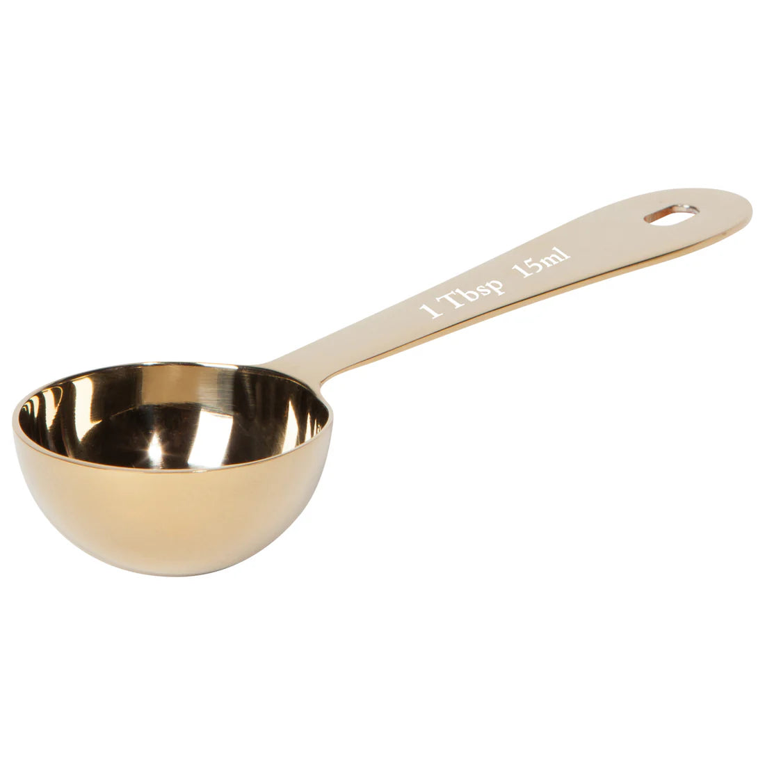 NOW Designs Measuring Spoon Set: Gold