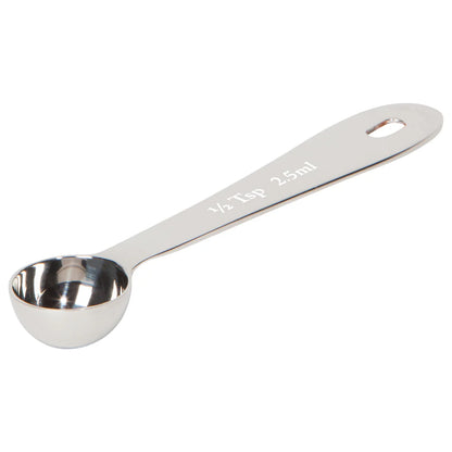 NOW Designs Measuring Spoon Set: Silver
