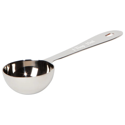 NOW Designs Measuring Spoon Set: Silver
