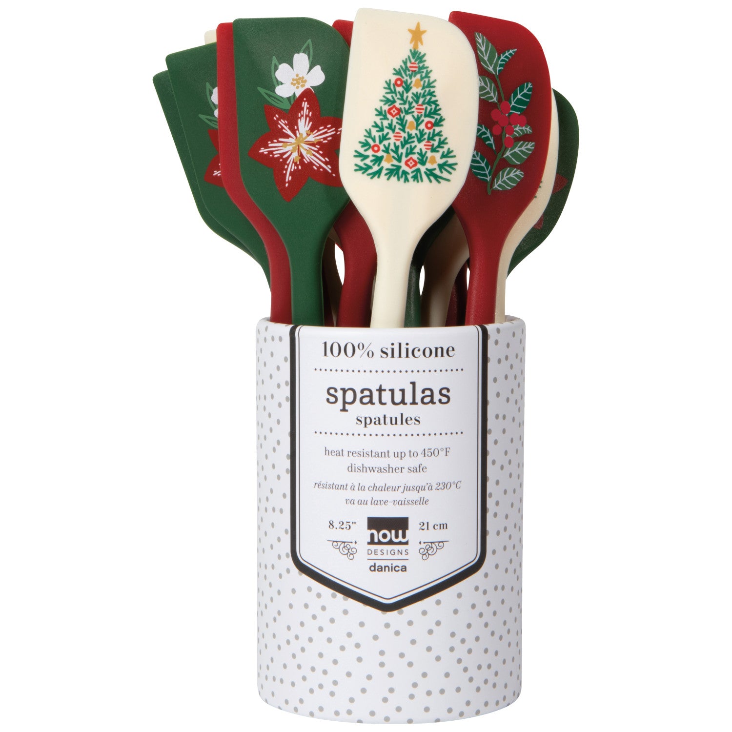 NOW Designs Mini Spatulas: Winter Wonders