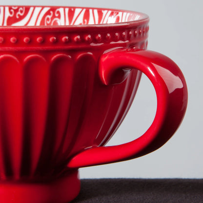NOW Designs Mug: Latte, Carmine