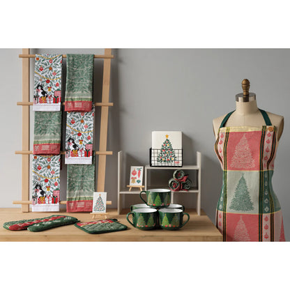 NOW Designs Mug: Latte, Festive Fir