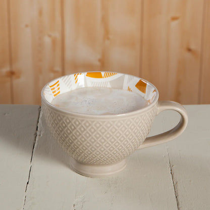 NOW Designs Mug: Latte, Taupe