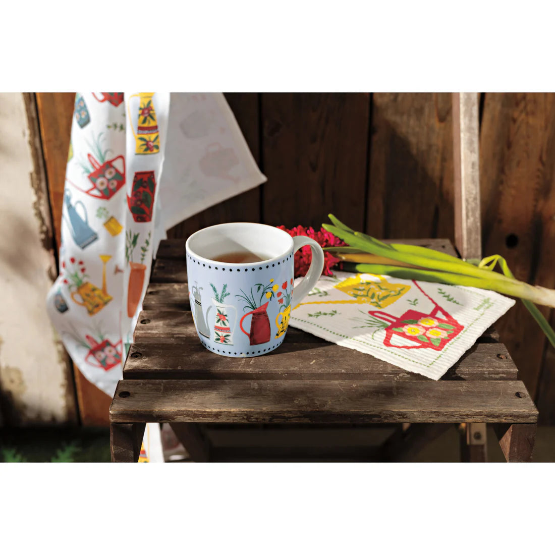NOW Designs Mug: Watering Can
