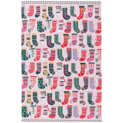 NOW Designs Mug and Dishtowel Set: Winter Woolens