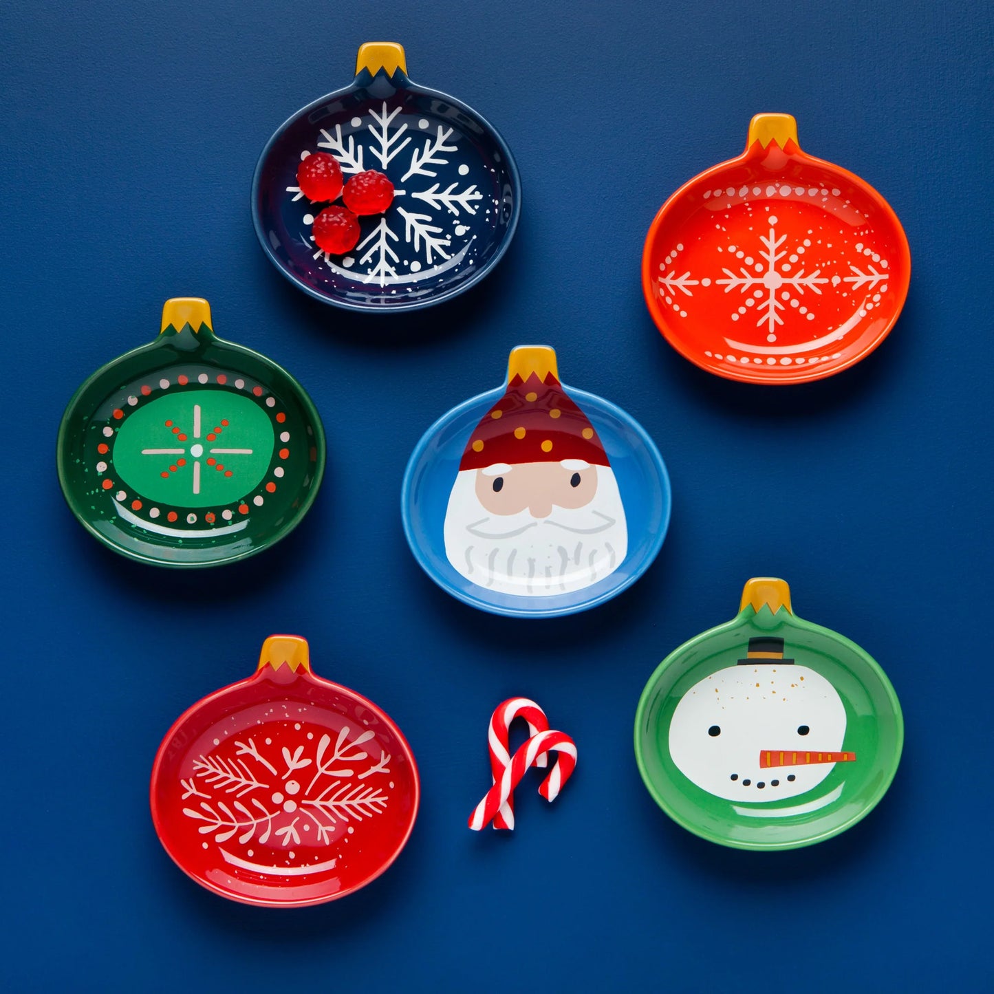 NOW Designs Pinch Bowls (Set of 6): Christmas Charms