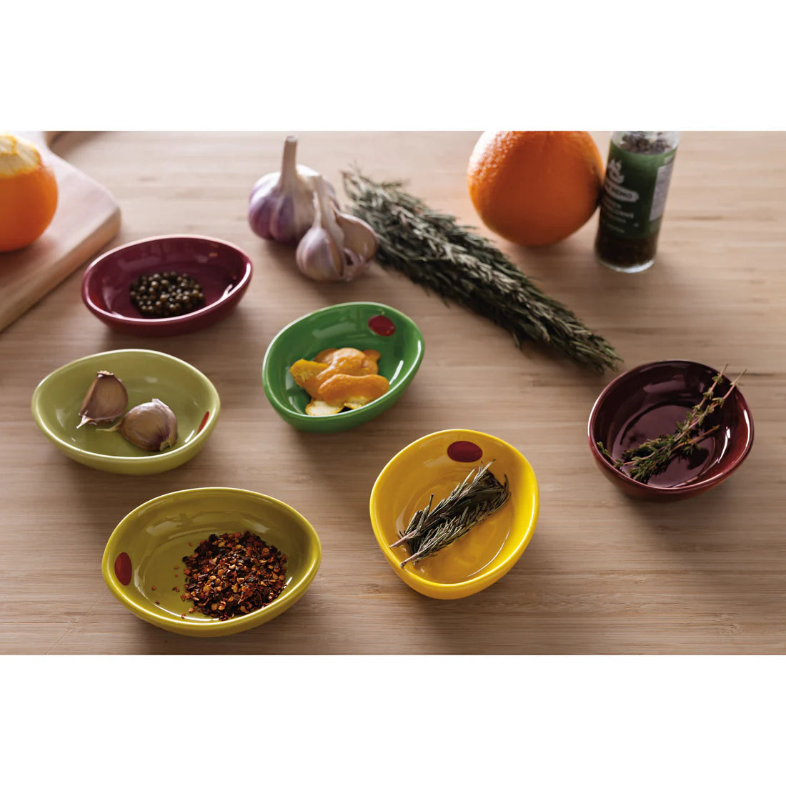 NOW Designs Pinch Bowls (Set of 6): Olives