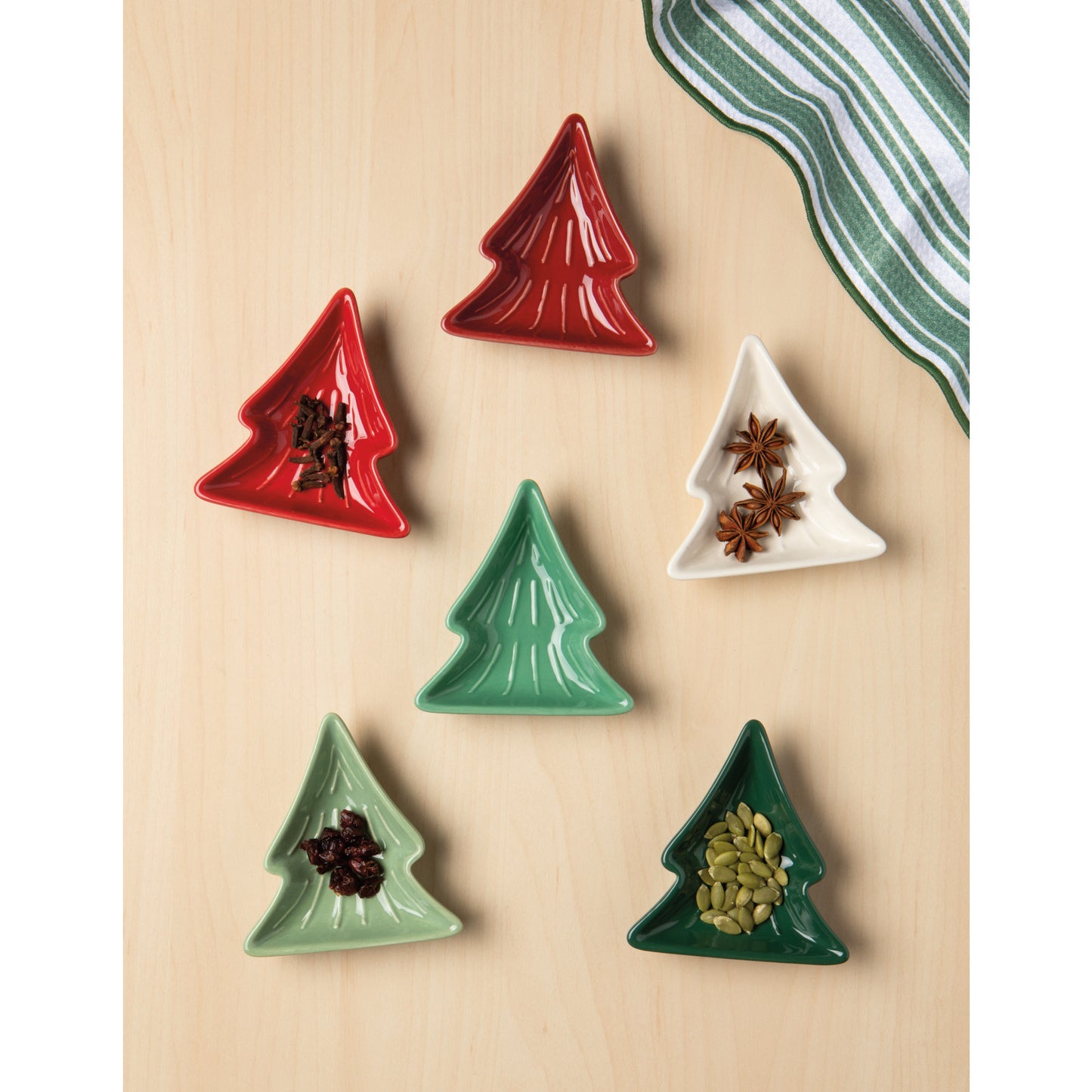 NOW Designs Pinch Bowls (Set of 6): Winter Frost