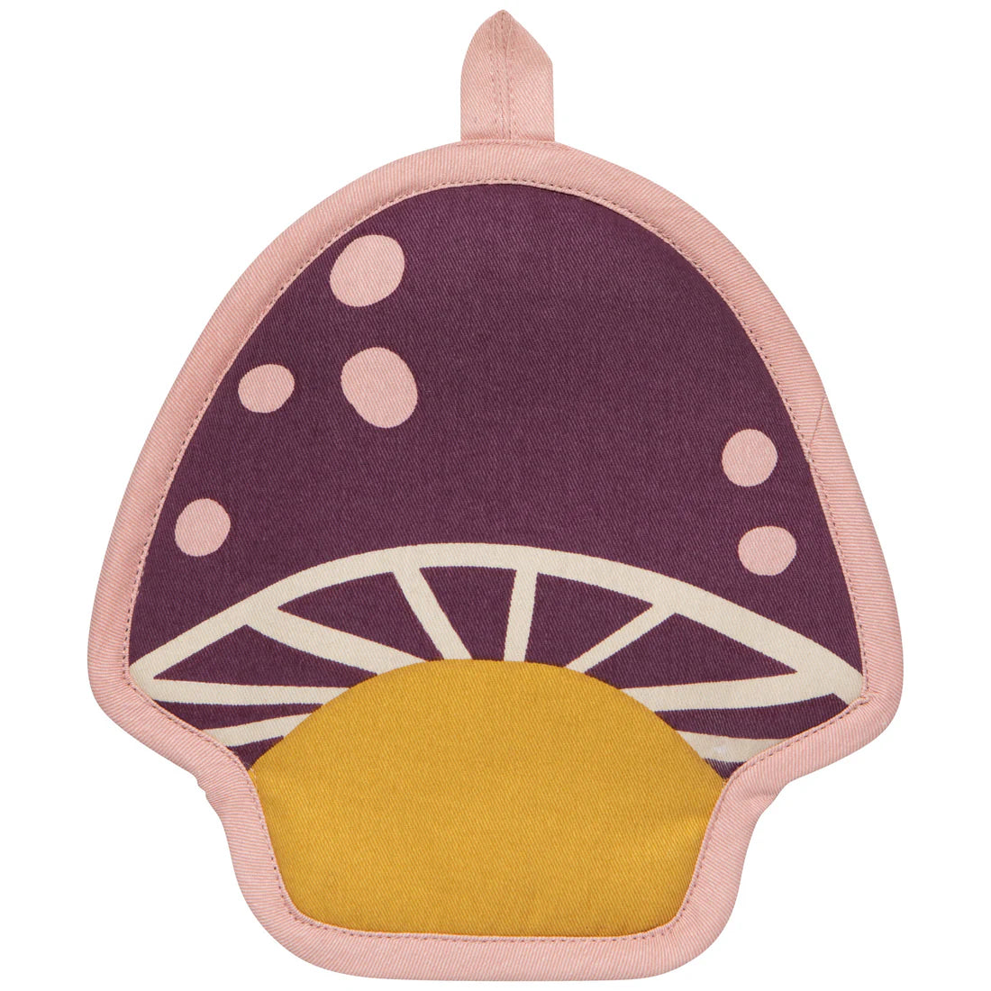 NOW Designs Pot Holder: Mushroom Gems