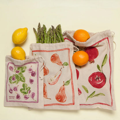 NOW Designs Produce Bags (Set of 3): Ambrosia