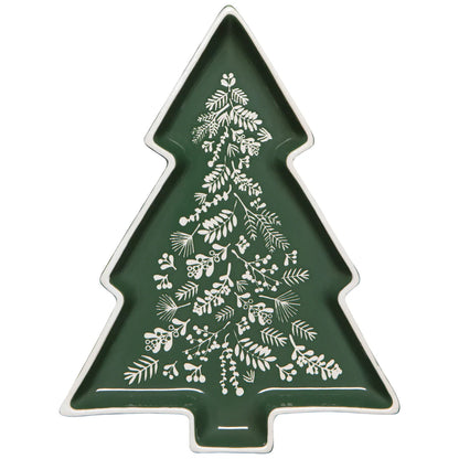 NOW Designs Shaped Tray: Winterberry
