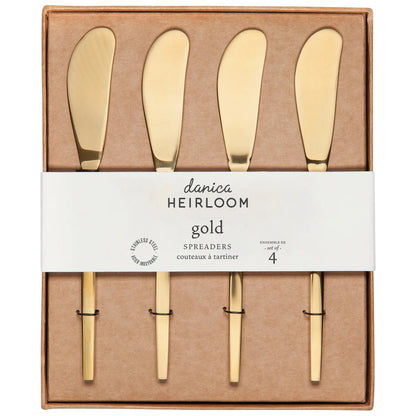 NOW Designs Spreaders (Set of 4): Gold