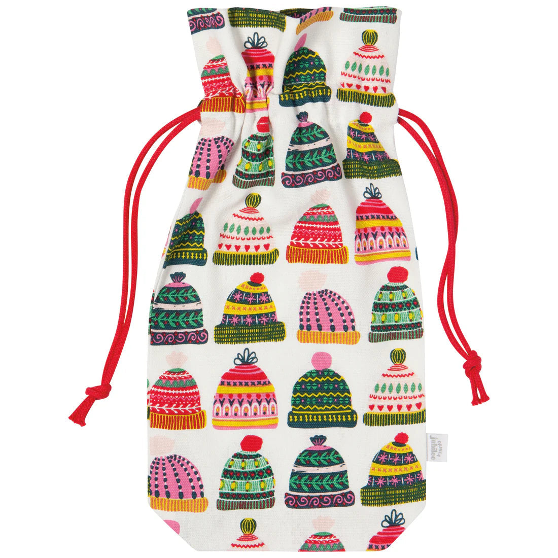 NOW Designs Wine Bags (Set of 2): Winter Woolens