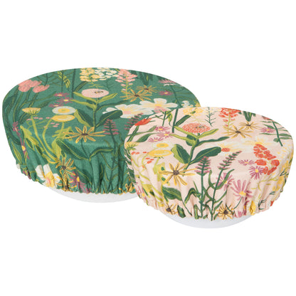 Now Designs Bowl Covers (Set of 2): Bees & Blooms
