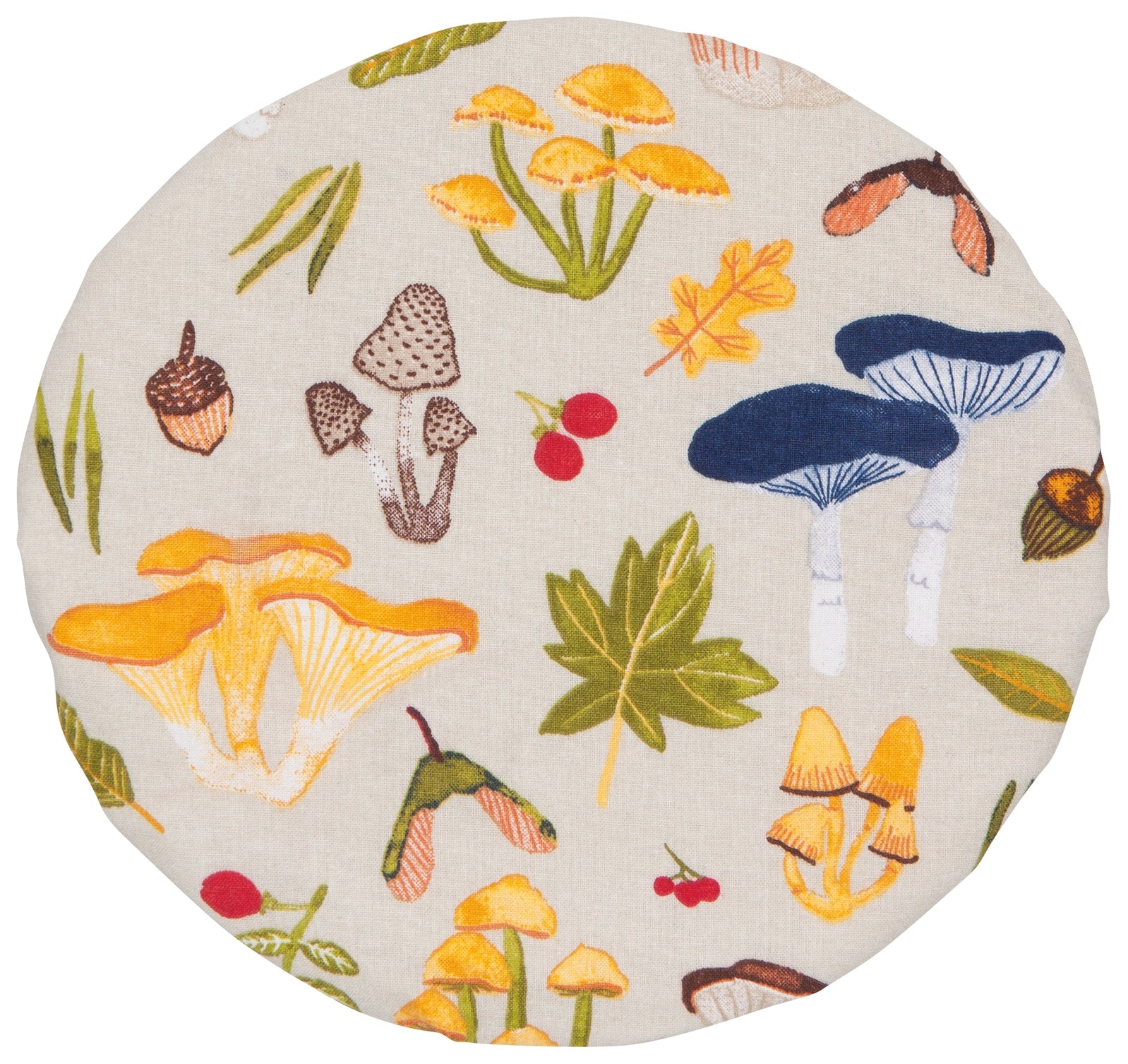 Now Designs Bowl Covers (Set of 2): Field Mushrooms