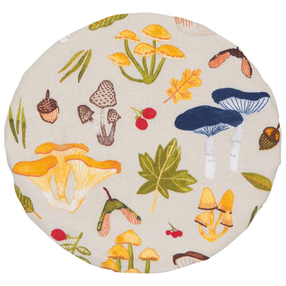 Now Designs Bowl Covers (Set of 2): Field Mushrooms