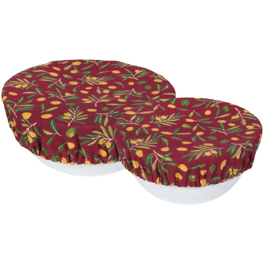 Now Designs Bowl Covers (Set of 2): Olive Oil